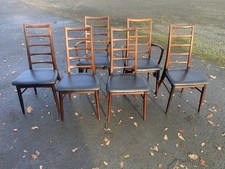 set 0f 6 Rosewood Danish