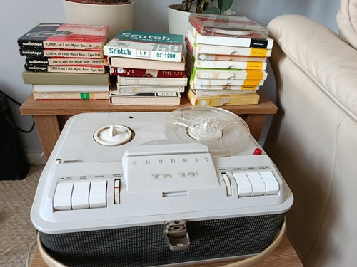 Vintage 60s grundig reel - tk, 14