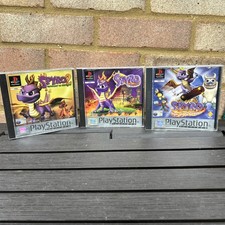 Spyro The Dragon (Sony PlayStation 1) Game Bundle x3