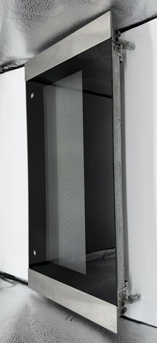 Outer door glass - outer, cooker