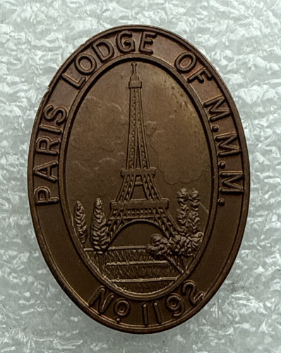 French masonic token - french,