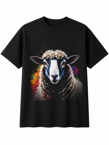 Sheep torn paper farm animal - sheep,