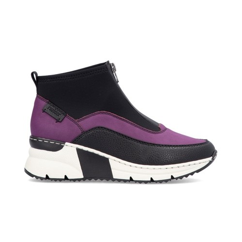 Rieker n6352 black purple - n6352-30, black/purple