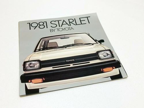 1981 toyota starlet - 1981, brochure