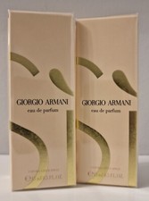 SET OF 2 x GIORGIO ARMANI Si EAU DE PARFUM 15ml TRAVEL SPRAY FRAGRANCES *SEALED*