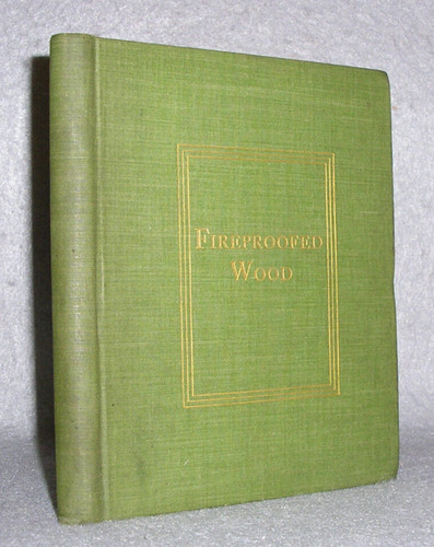 Antique fire fighting book - antique,