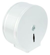 Toilet Roll Paper Dispenser Holder White for Mini Jumbo Roll 200m Wall Mounted