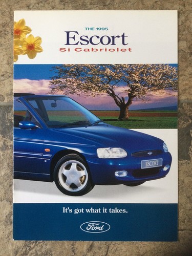 Ford escort cabriolet car - si,