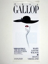 Full Gallop FLYER 1997 Mary