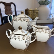 SADLER TEAPOT MILK JUG SUGAR