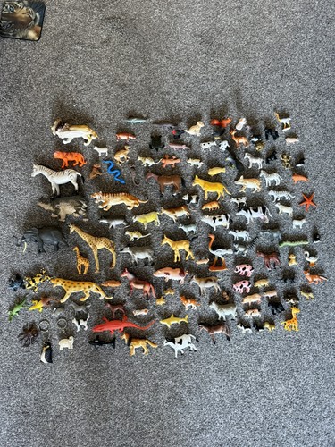 Assorted zoo farm animals - farm, toy