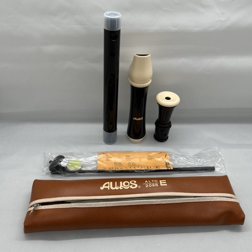 Aulos recorder 209b alto - recorder, e