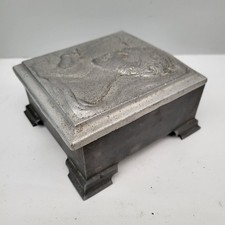 Vintage Art Deco Metal Lady