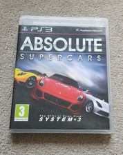 Absolute Supercars PS3 VGC -