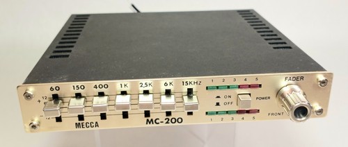Vtg mecca graphic equalizer - mecca,