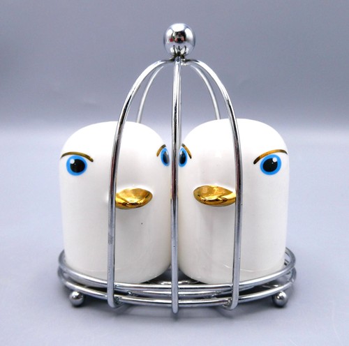 Pylones ceramic bird salt - ceramic, &