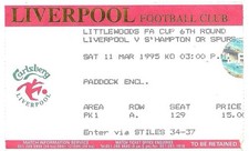 1995 Liverpool v Tottenham