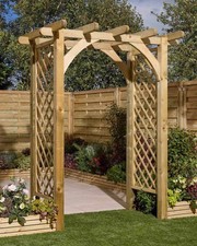 Wooden Garden Arch Cheltenham