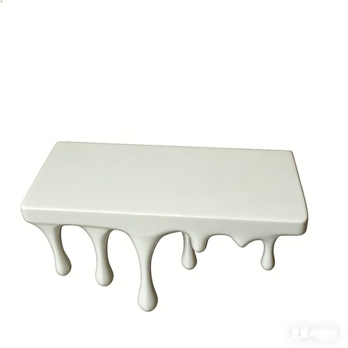 Printed drip floating shelf - drip,