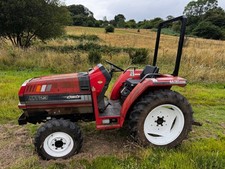 Compact tractor, Mitsubishi, Small holding, Agri tyres, 23 hp, 4 cylinder