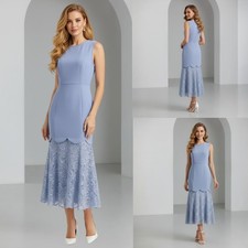Women Elegant Lace Sleeveless