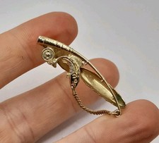 Vintage Gold Plated Fishing