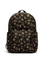 Unisex Black Backpack with