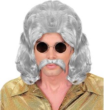 Mens 70s Man & Moustache -