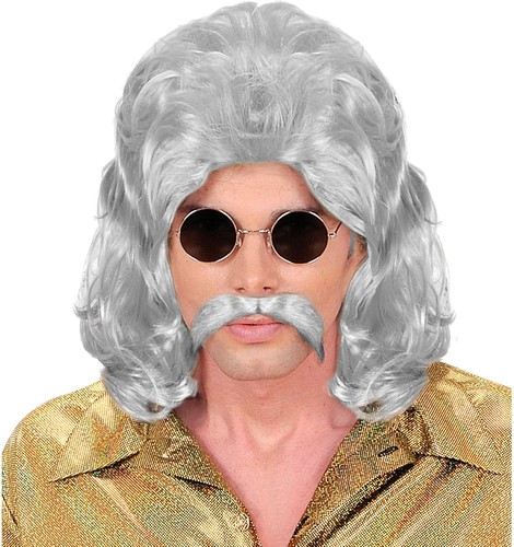 Mens 70s man - man, moustache