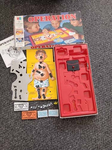 Vintage games operation - mb,