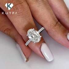 Oval Cut Full Moissanite