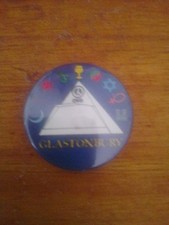 Original Glastonbury CND Badge