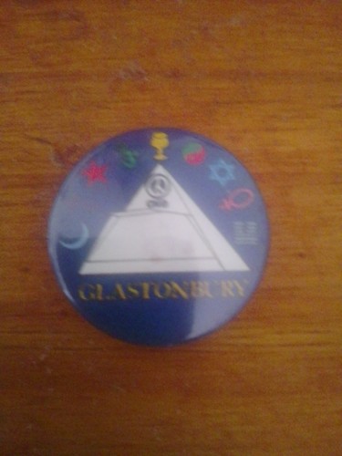 Original glastonbury cnd badge - cnd,