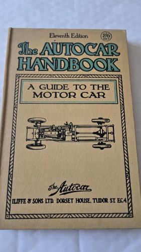 The autocar handbook eleventh - the, handbook,