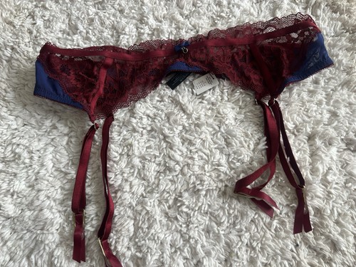 Bnwt ladies burgundy navy - ladies,