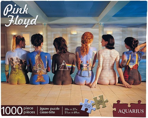 Pink floyd back art - pink, piece