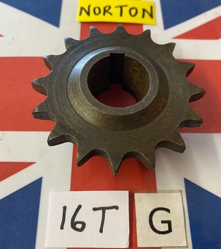 Norton 16h engine sprocket - sprocket, 16