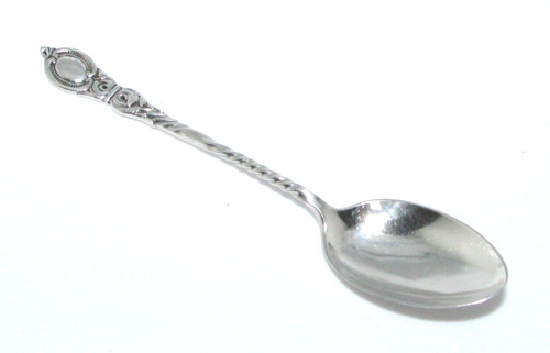 Solid silver caddy spoon - ,