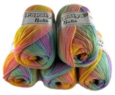 Rainbow wool pack 5 x 100g