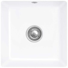 Villeroy & Boch Subway 50 SU 1.0 Bowl White Ceramic Kitchen Sink - NO WASTE