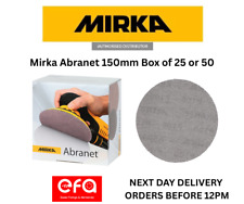 Mirka Abranet Sanding Discs 150mm (6")  BOX of 25 or  50 - Mixed Grits Available