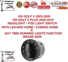LIGHT SWITCH FOR VW GOLF 03-09
