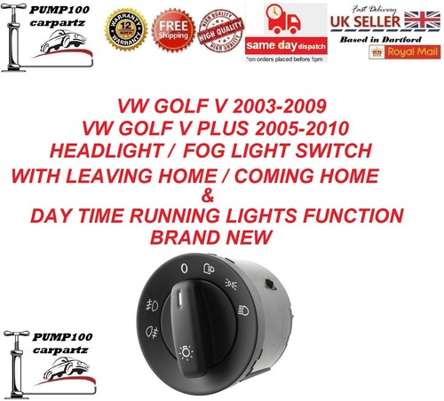 Light switch for golf - for, 03-09