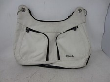 Gravis Madison Durable Carryall Zipper Crossbody - Off White/Black - 16x14x5"