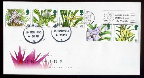 1993 orchids royal mail - 1993,
