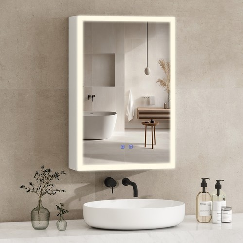 Led bathroom mirror cabinet - mirror,