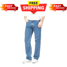 Mens Straight Leg Denim Jeans