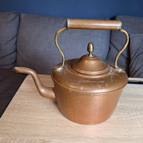 Vintage copper kettle manual - vintage,