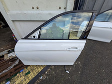 BMW 3 SERIES F30 F31 LCI SINGLE FRONT  LEFT Passenger DOOR  WHITE Breaking Parts