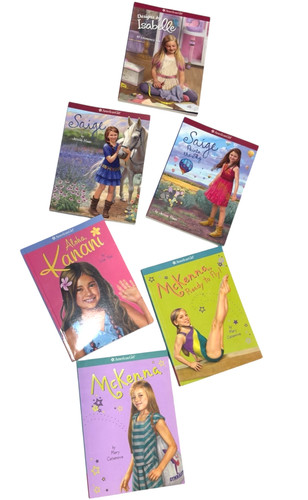 American girl doll book lot - doll, of
